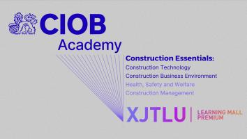 【15% off for XJTLUers】CIOB Course Series